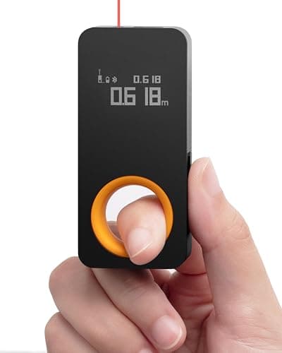 HOTO Pocket-Size Laser Measuring Tool, EDC Gadget Birthday Gift for Men Dad